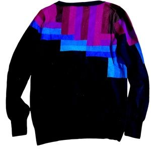 Preloved in Excellent condition Trina Turk 100%wool sweater, size S.